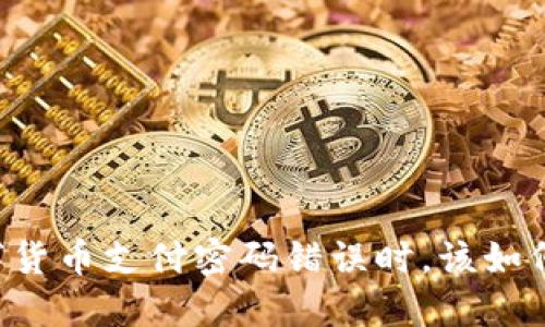 当数字货币支付密码错误时，该如何应对?