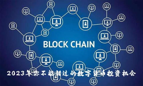 2023年你不能错过的数字货币投资机会
