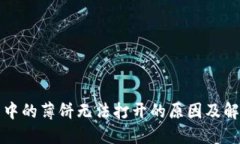 TP钱包中的薄饼无法打开的原因及解决